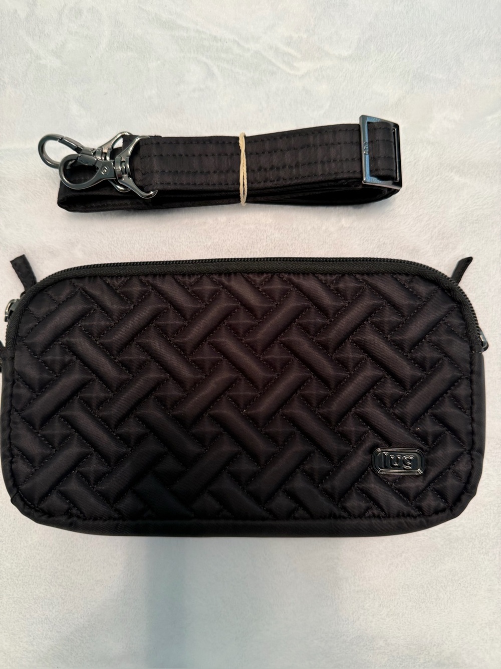 Lug Coupe XL Black Crossbody